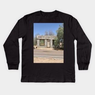 Kelso California Post Office Mojave Desert Route 66 Kids Long Sleeve T-Shirt